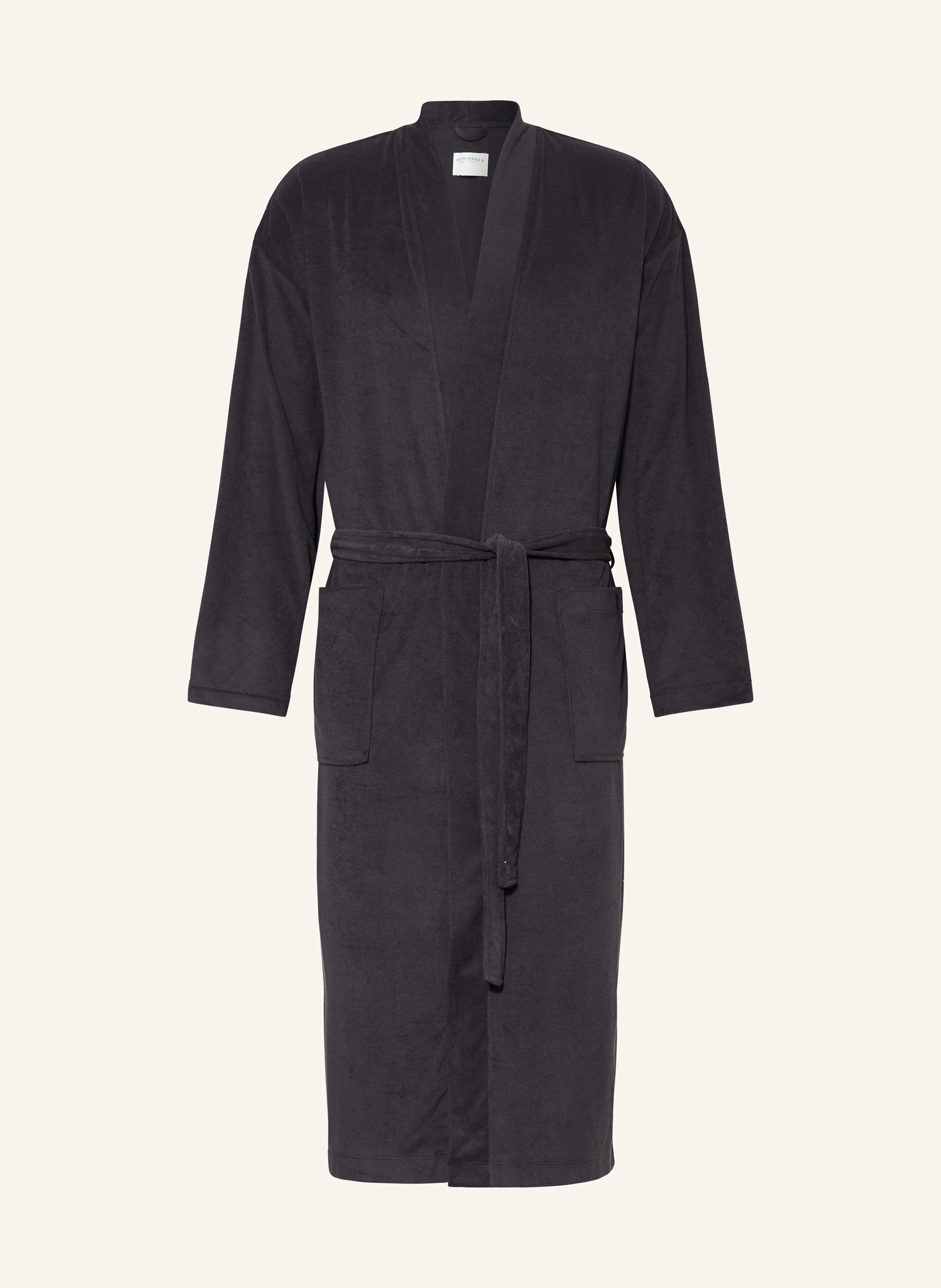 SCHIESSER Herren-Bademantel FEATHER TERRY