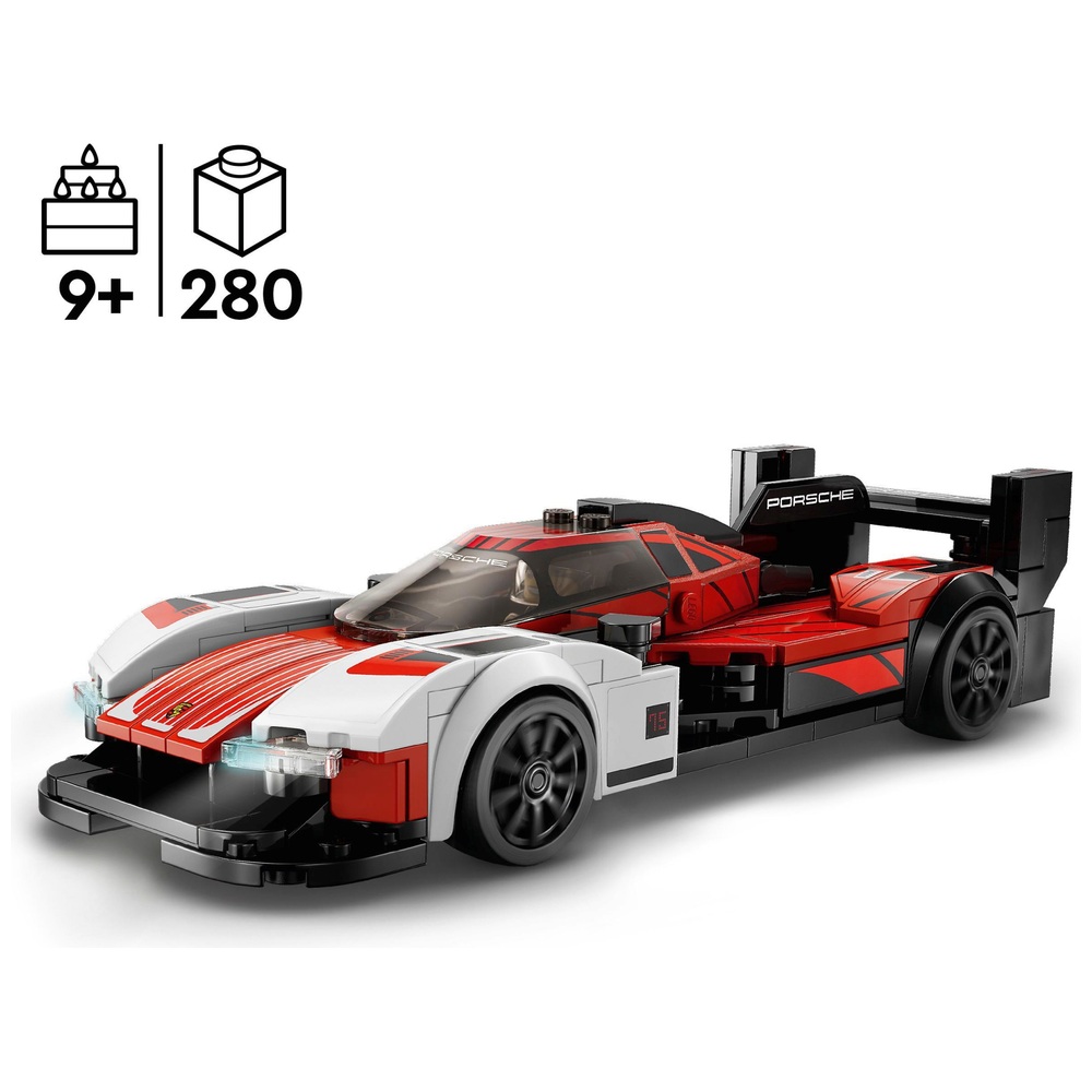 LEGO Speed Champions 76916 Porsche 963 Modellrennwagen Spielzeug