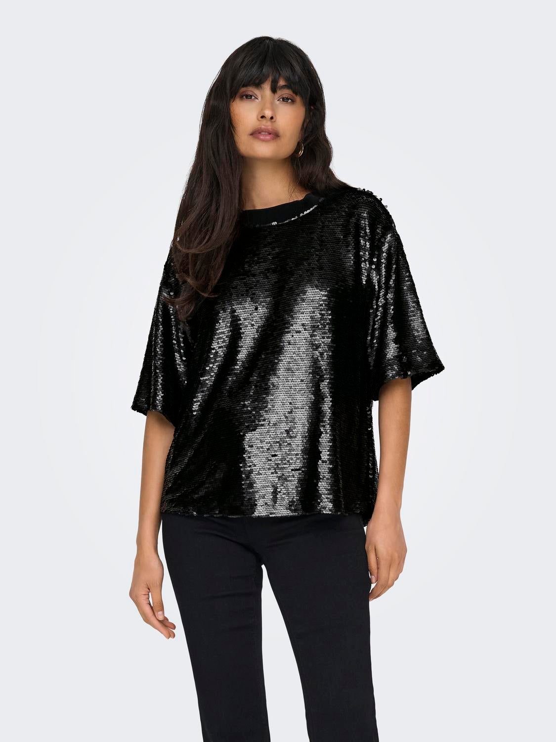 ONLFIONA T-shirt Black