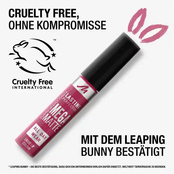Lasting Perfection Mega Matte Liquid Lip Color, Fb. 910 Fuchsia Flush