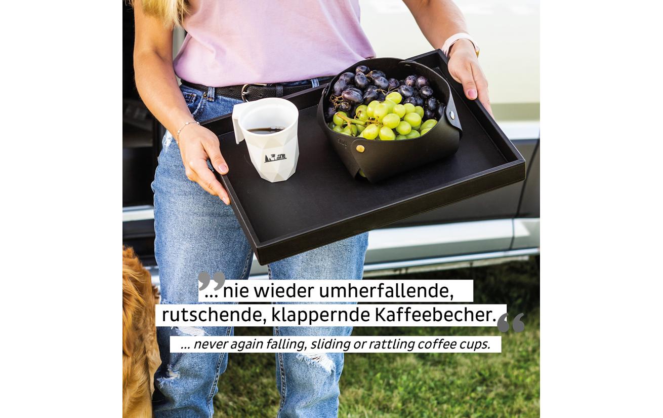 Magnet-Kunststoff-Henkeltasse 3 dlOutdoor-Tasse