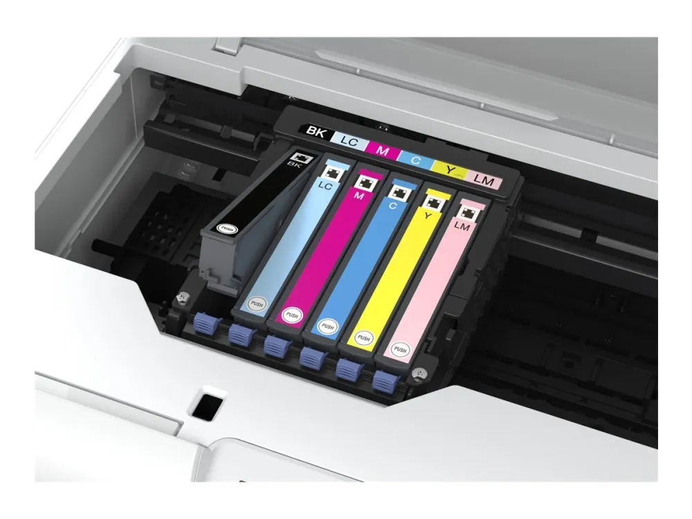 Epson Expression Photo XP-65 - Printer - farve - Duplex - blækprinter - A4/Legal - 5760 x 1440 dpi - op til 9.5 spm (mono) / op til 9 spm (farve) - kapacitet: 100 ark - USB, LAN, Wi-Fi