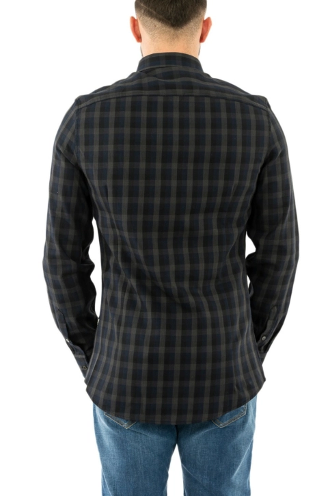 chemise guess jeans m93h32 sunset pocket lcj7 bleu