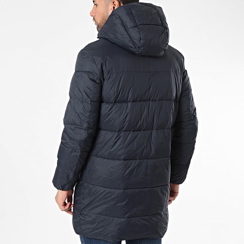 Doudoune Longue A Capuche Mati 50495228 Bleu Marine