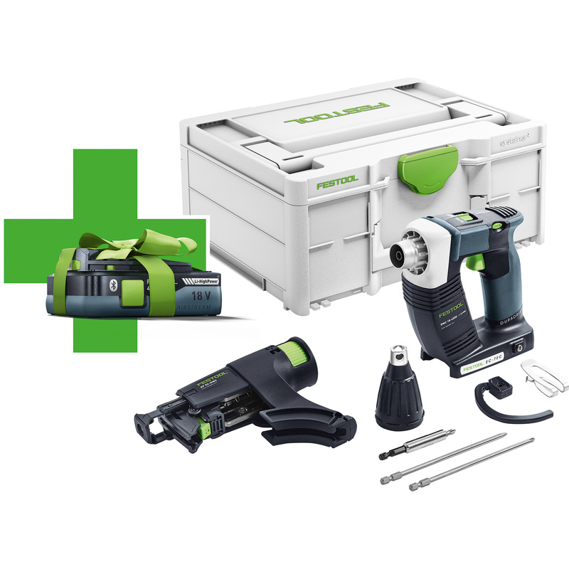 Festool DWC 18-4500 Basic accu schroefautomaat (body) + 1x accu 18V Li-ion
