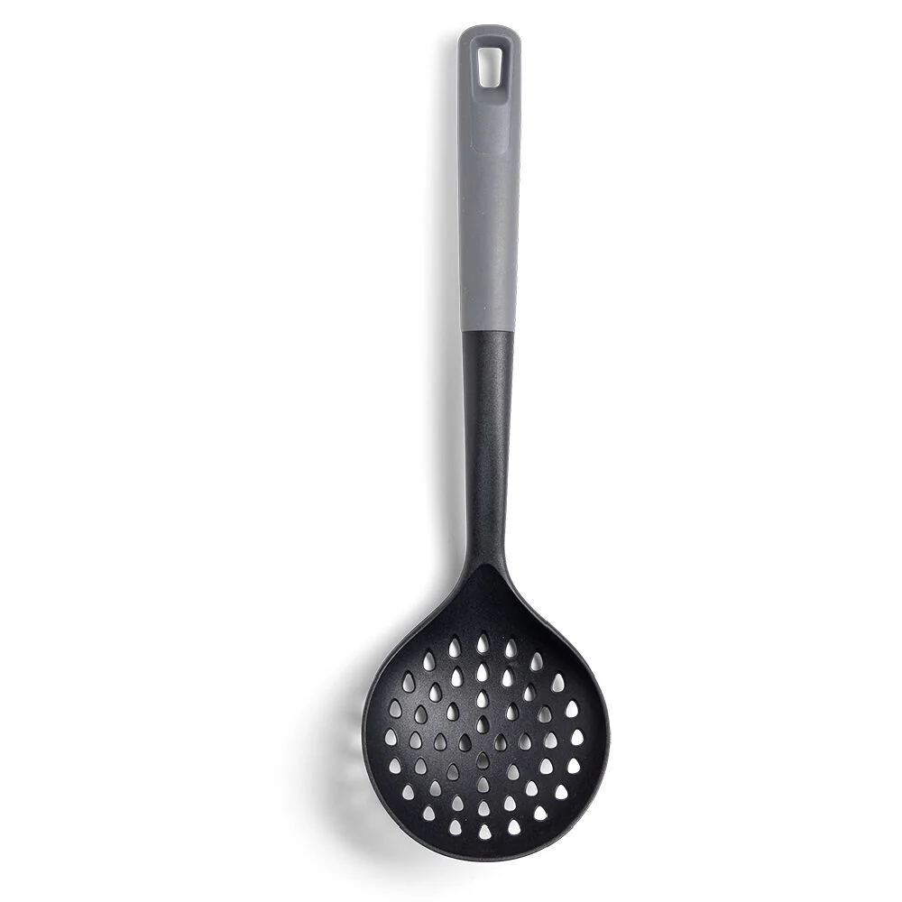 Écumoire en plastique noir et gris L.35,5cm