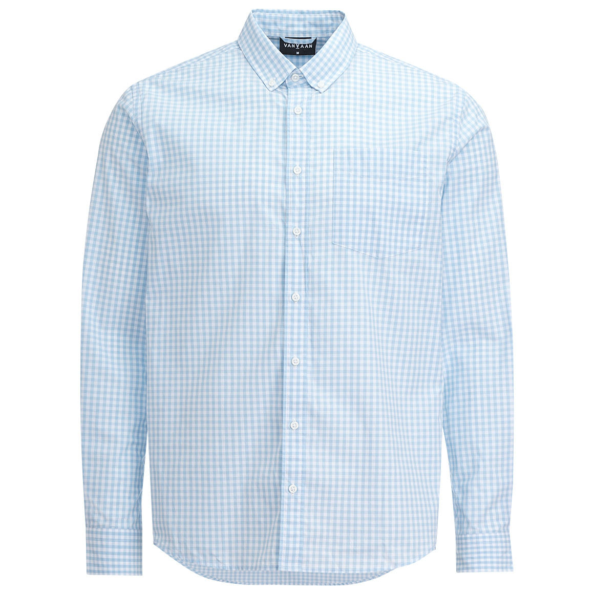 VanVaan Herren Hemd im Modern Fit hellblau