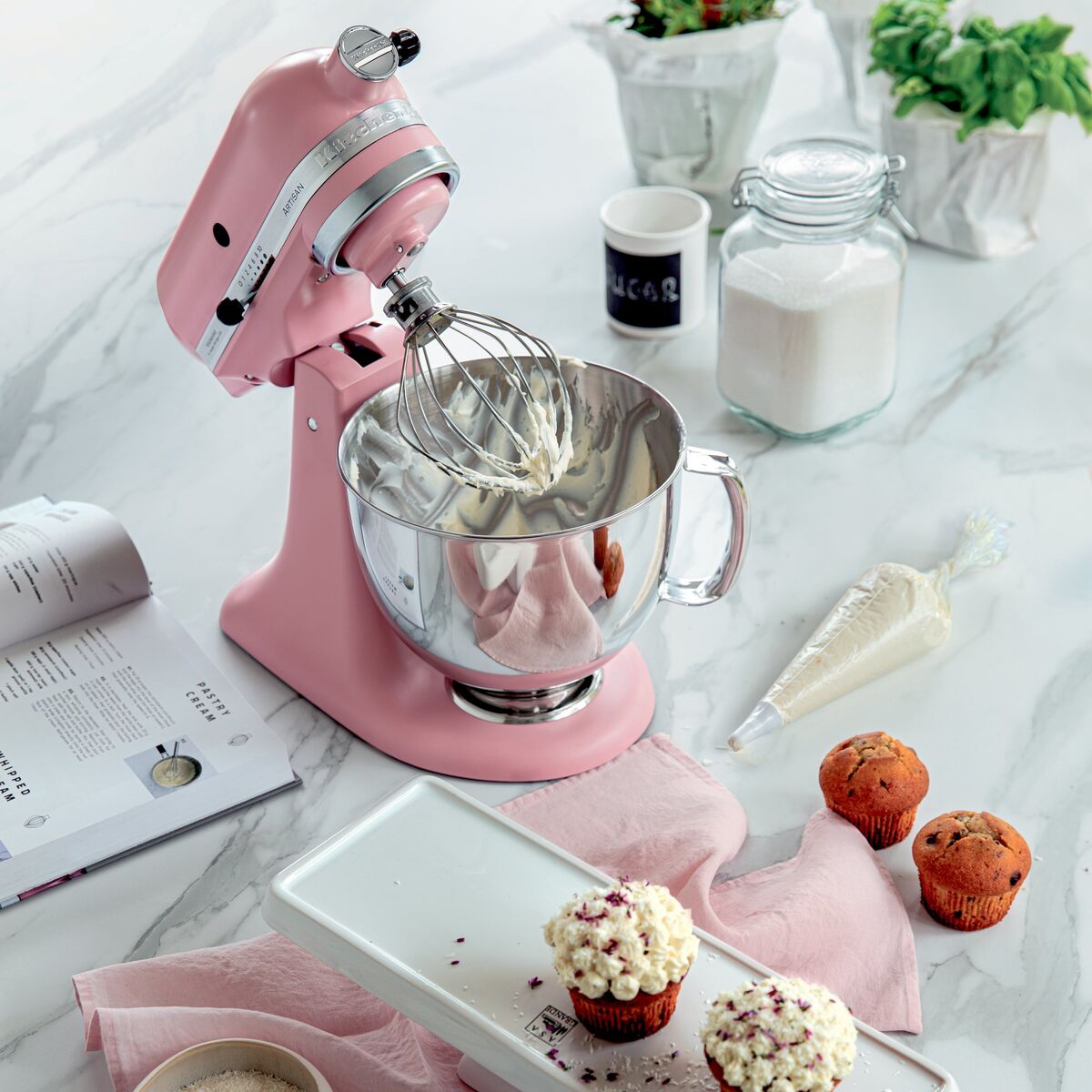 KitchenAid Artisan Kjøkkenmaskin, Dried Rose