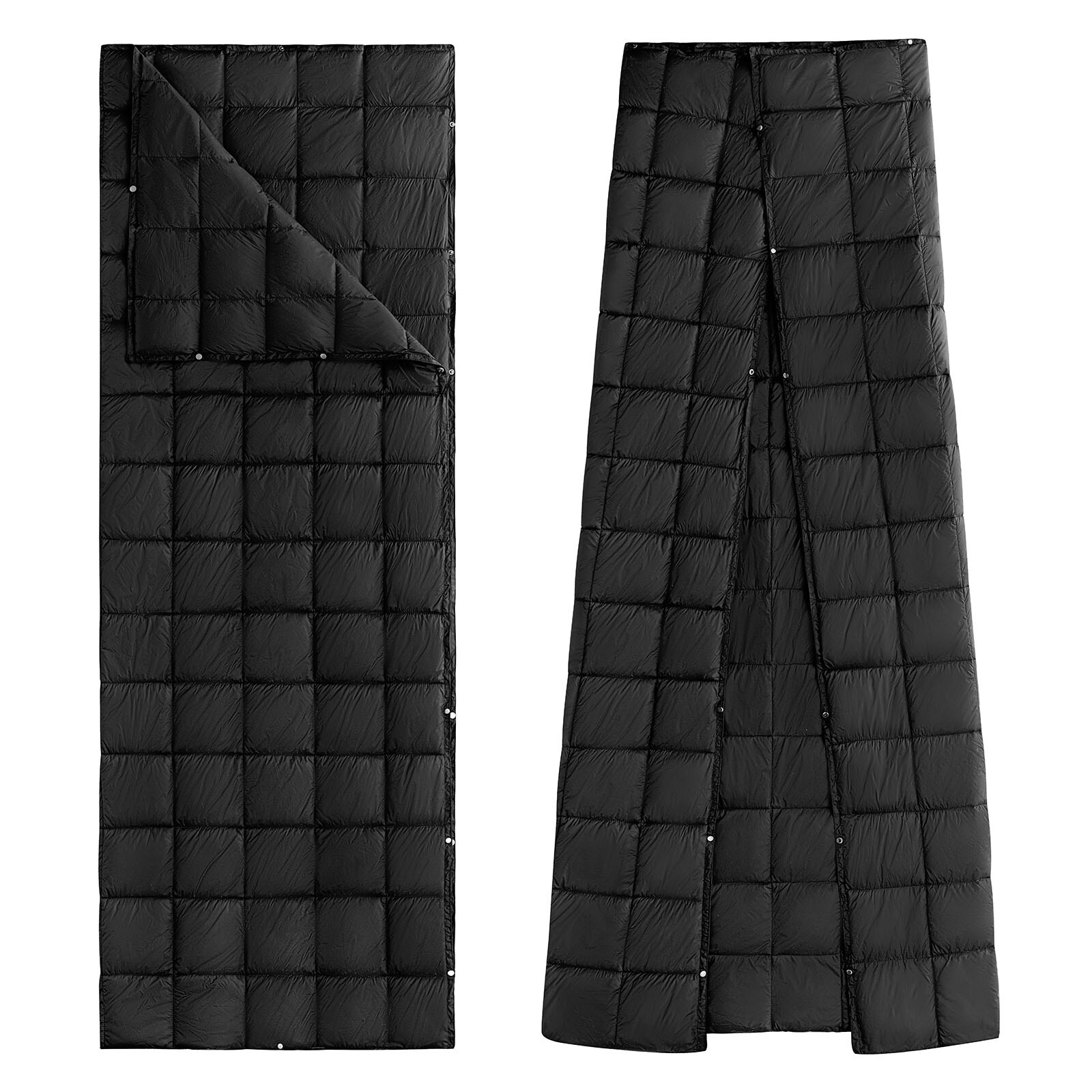 KINGCAMP Camping Decke Smart 540 Picknick Strand Matte Park Decke Leicht 540 g Farbe: black