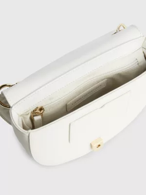 Bolsa de selim com alça de corrente elegante