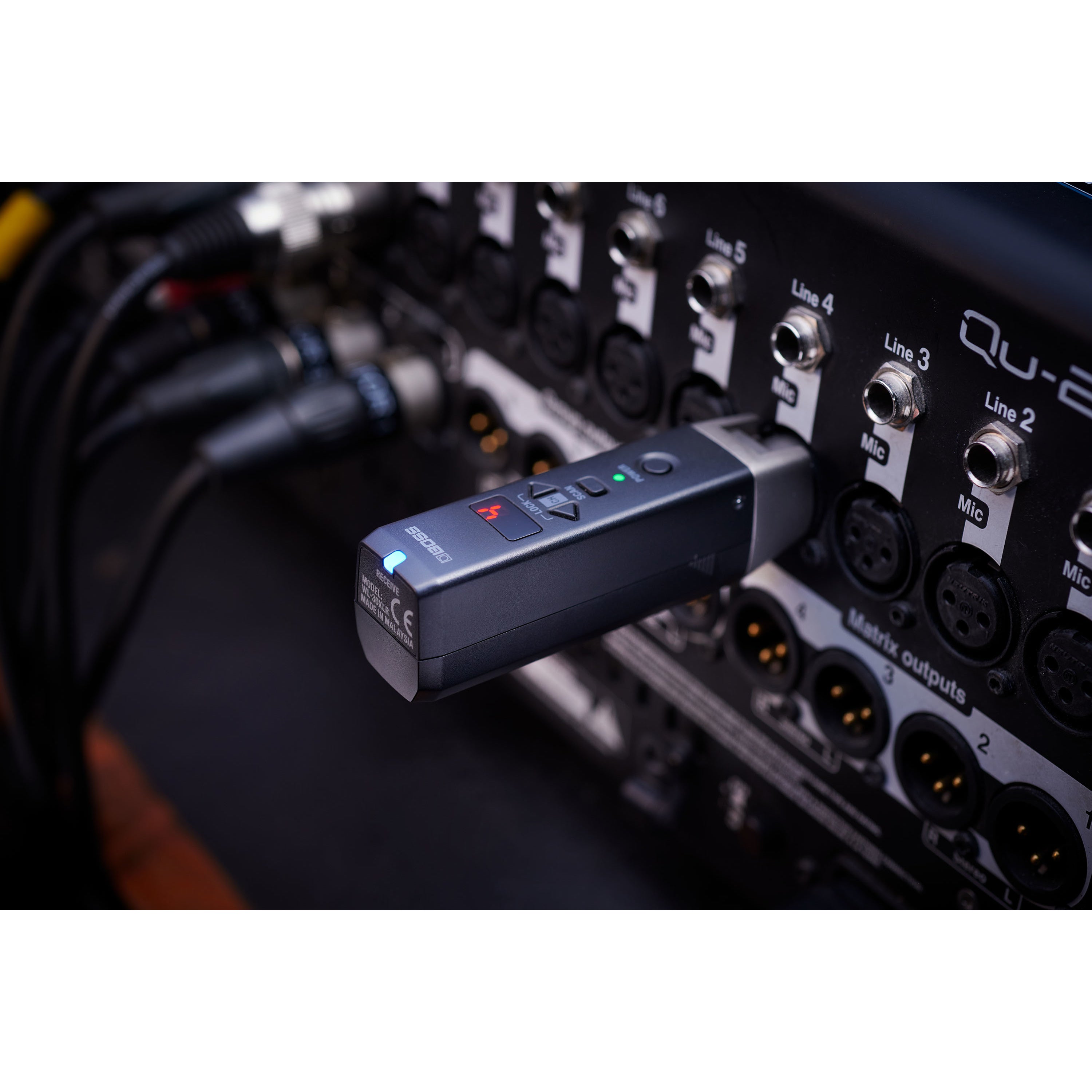 Boss WL-30XLR snap-on systeem