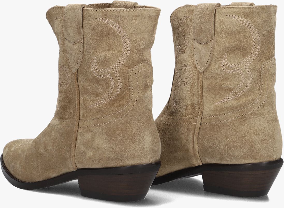 taupe lina locchi enkellaarsjes l1411
