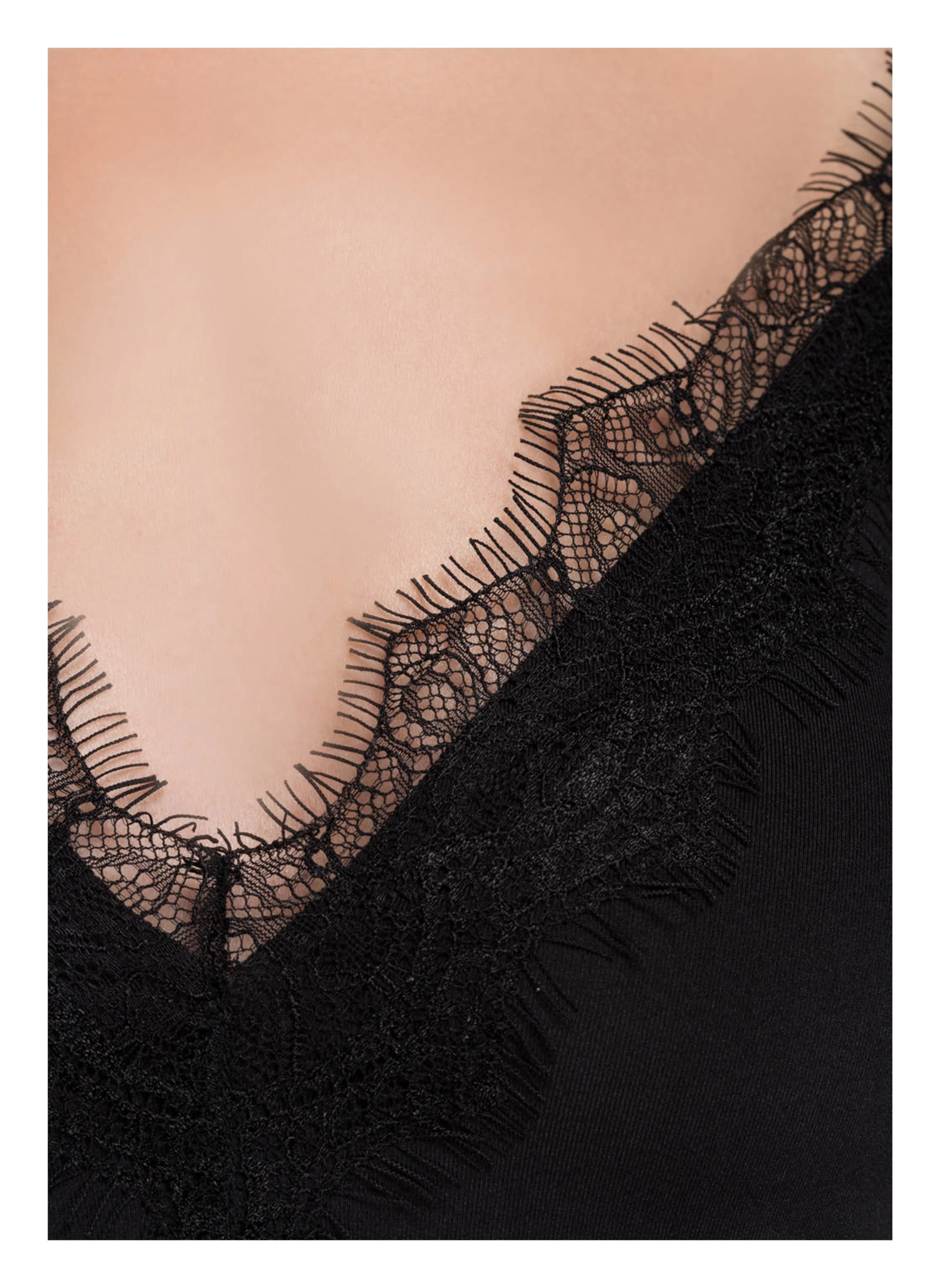 rosemunde Top BILLIE mit Spitze