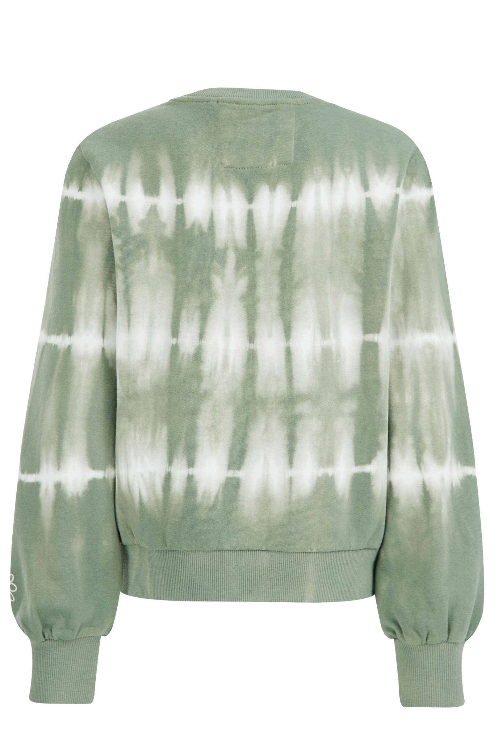 Meisjes sweater met tie-dye WE Fashion Khaki