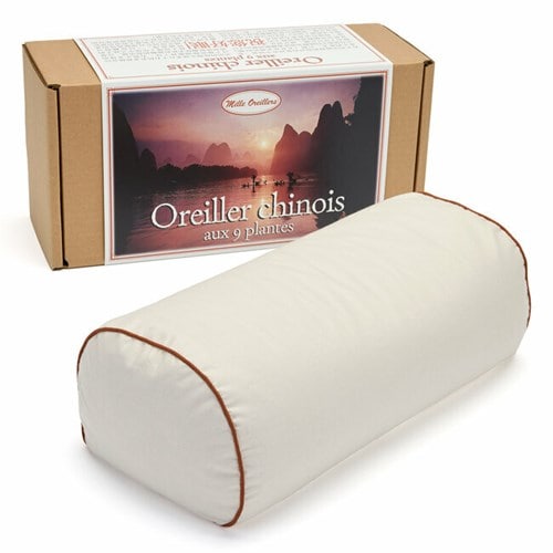 Oreiller chinois aux 9 plantes