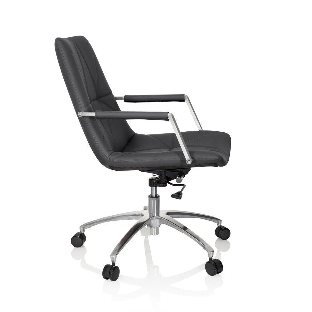 Home Office Bürostuhl SARANTO II Kunstleder mit Armlehnen hjh OFFICE