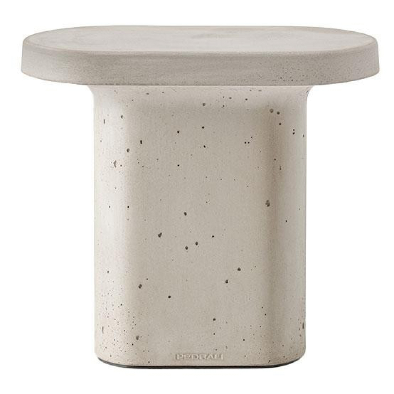 Pedrali Caementum bijzettafel 40x30 lichtgrijs