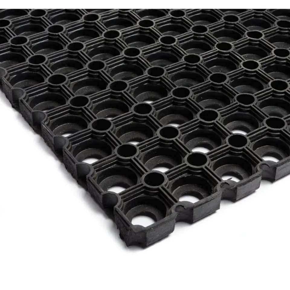 Ben Tools Deurmat - voor binnen en buiten - rubber - 60 x 40 cm