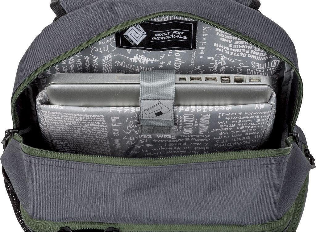 NITRO Schulrucksack »Hero« Alltagsrucksack, Grosser Freizeitrucksack, Schule, Arbeit und Reise
