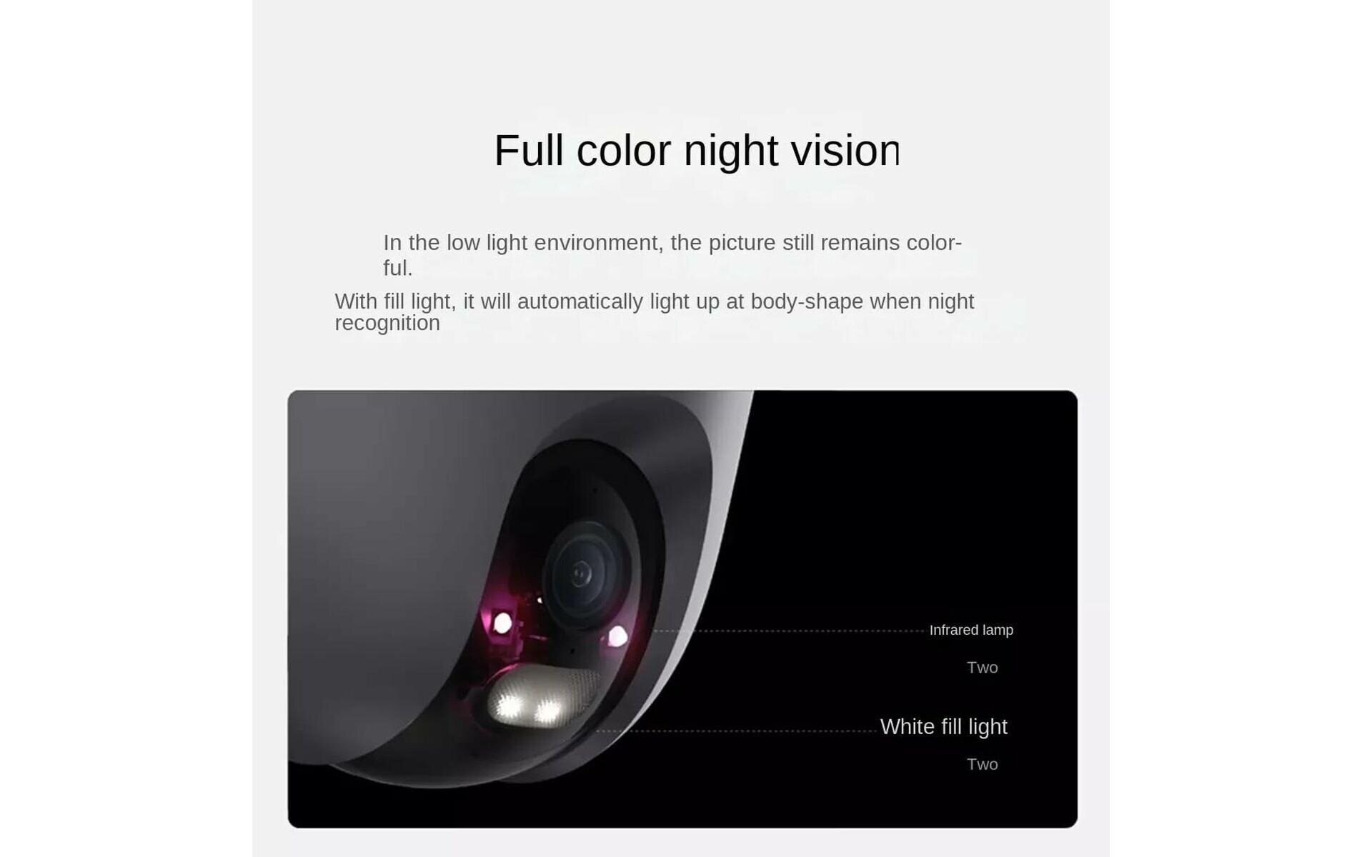 Netzwerkkamera CW400 Outdoor2,5K ultraklare Bildqualität, intelligente Sicherheit für schlechte Wetterbedingungen