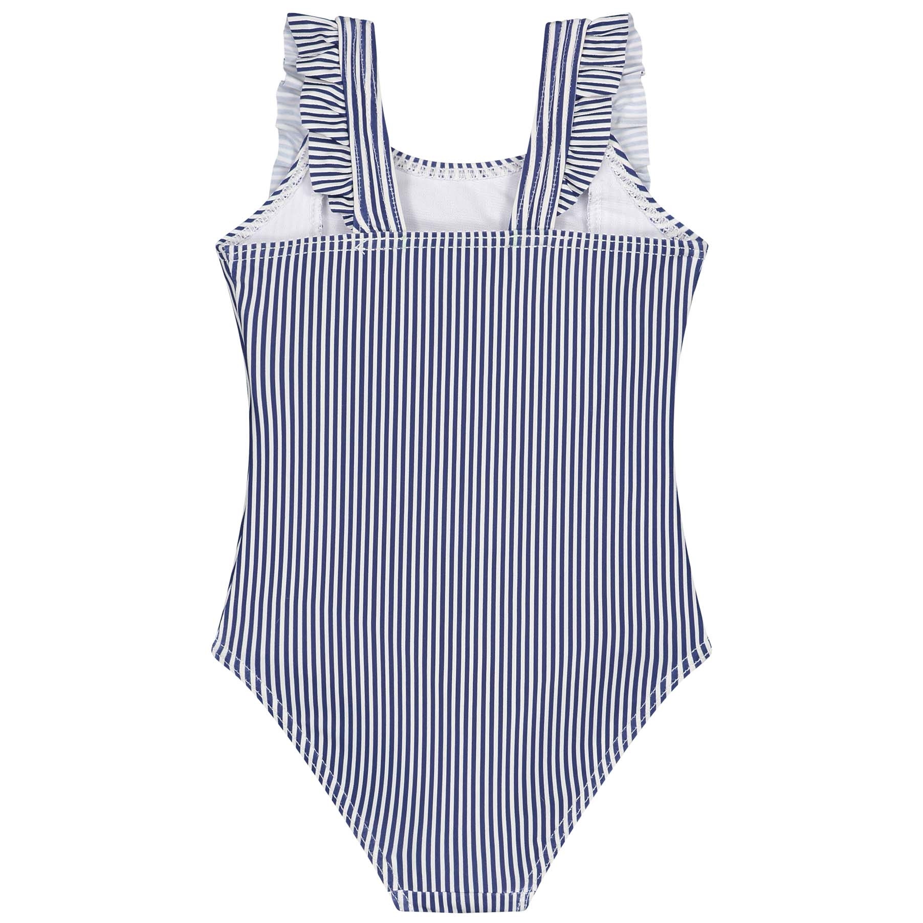 Prénatal badpak  strepen blauw