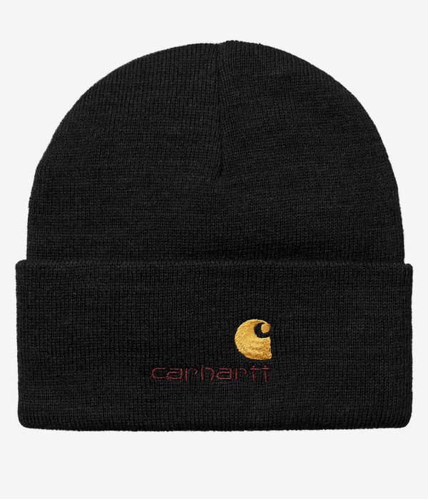 Carhartt WIP American Script Recycled Mütze (black)