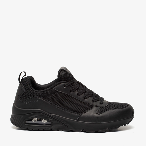 Skechers Uno heren sneakers zwart