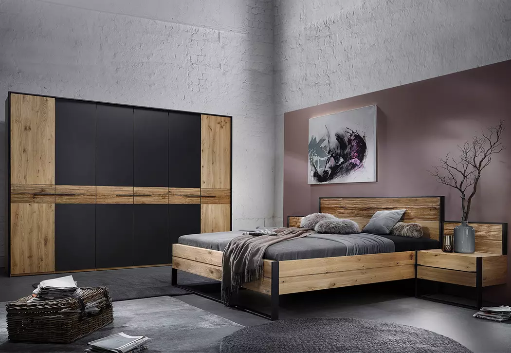 Bett Steel 180 x 200 cm