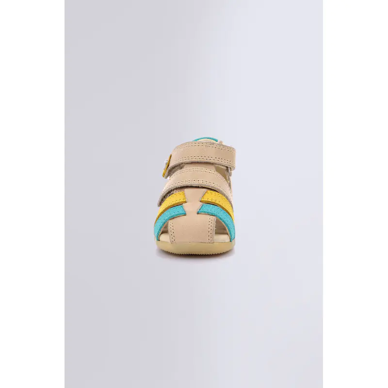 Bipod Beige clair SANDALES Cuir Garçon