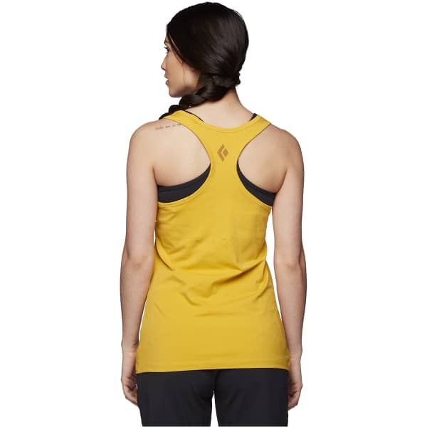 Débardeur escalade BLACK DIAMOND W LUMINARY TANK OCHRE