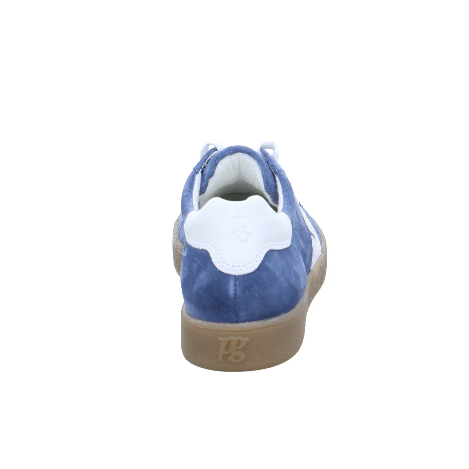 PAUL GREEN Sneaker Blau Leder  mit Wechselfussbett