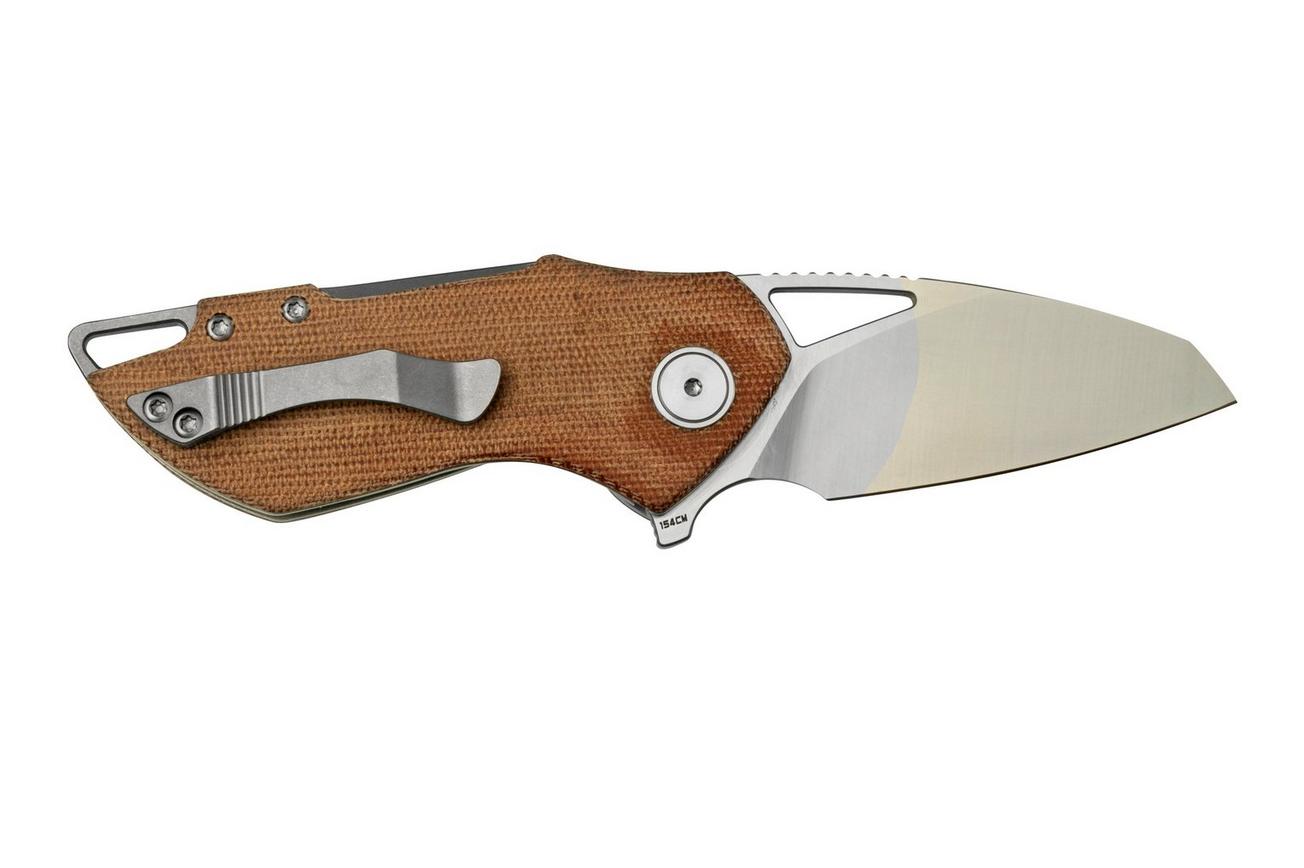 Bestech Riverstone BL03E Brown Micarta, zakmes