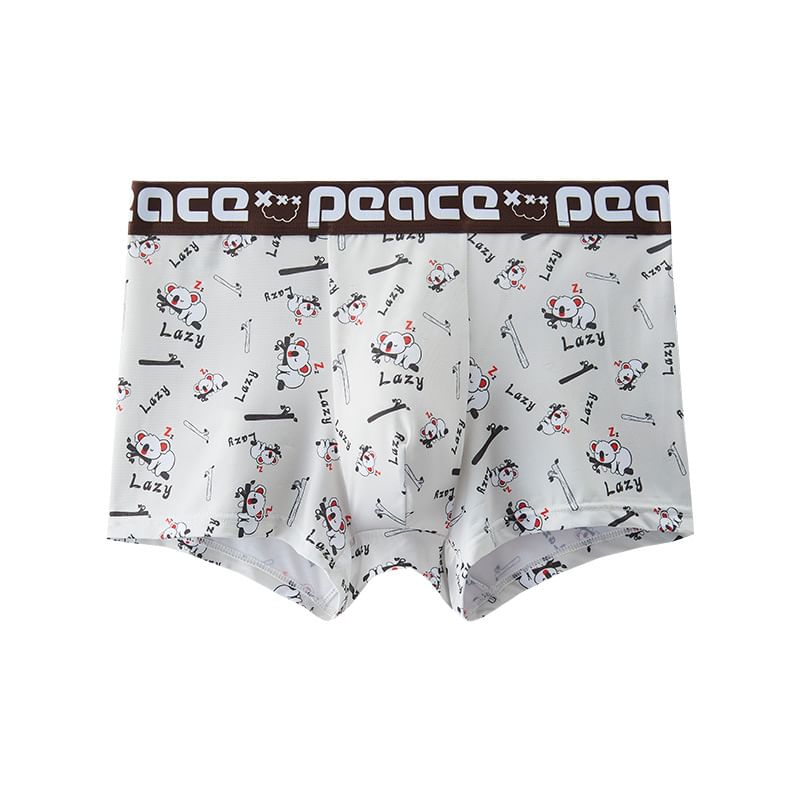 Pancherry - Cartoon Print Boxershorts / Set