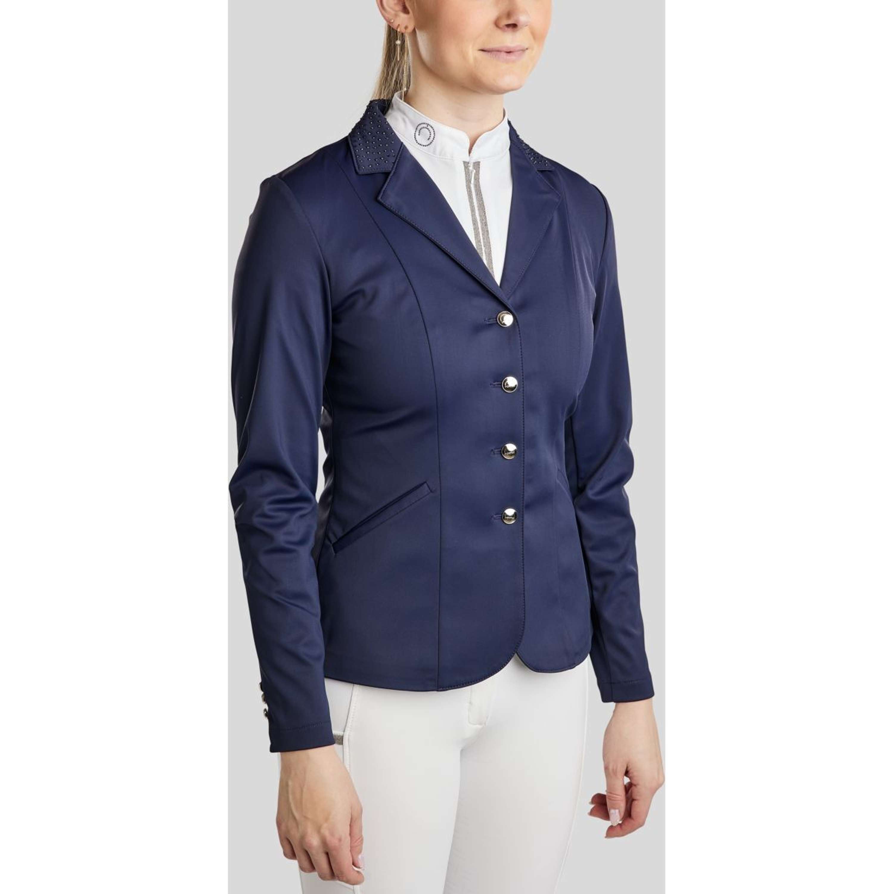 Montar Wedstrijdjasje Bonnie Crystal Navy