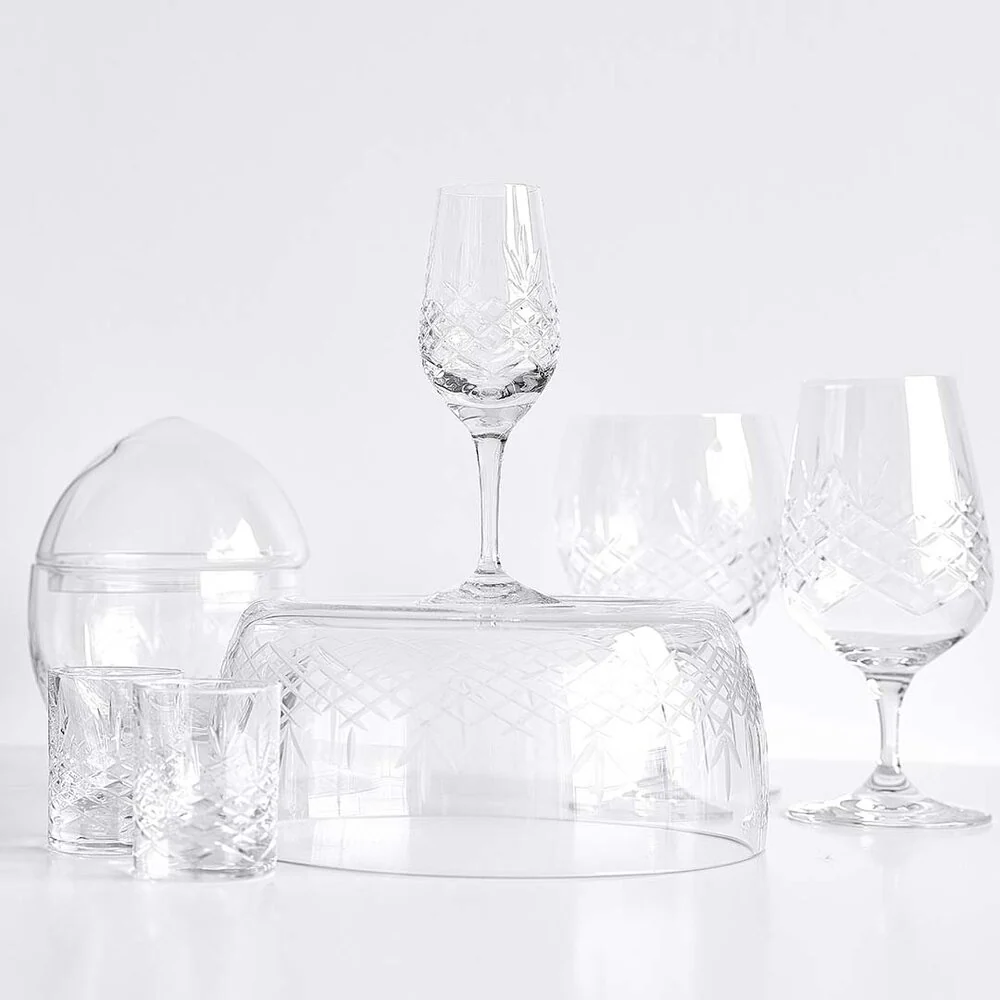 Frederik Bagger  Crispy portvinsglas, klar - 2 stk.