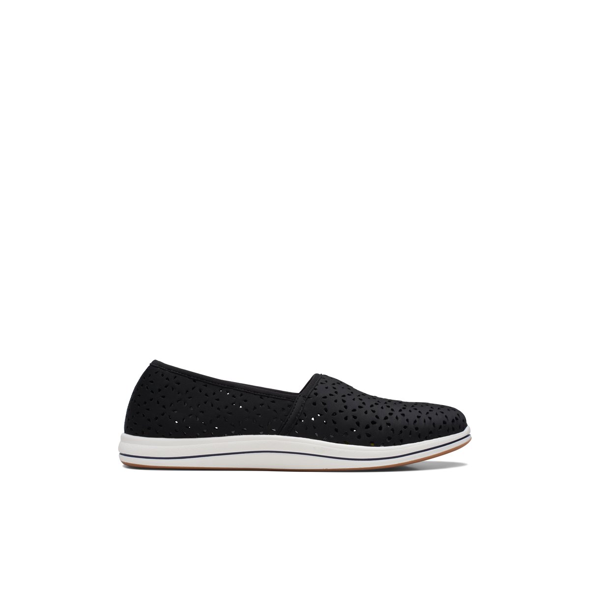 CLARKS-Breeze_emily-Baskets athleisure - Talon plat - Noir