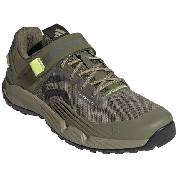 Chaussure VTT automatique FIVE TEN 5.10 TRAILCROSS CLIP-IN ORBIT GREEN/CARBON/CORE BLACK