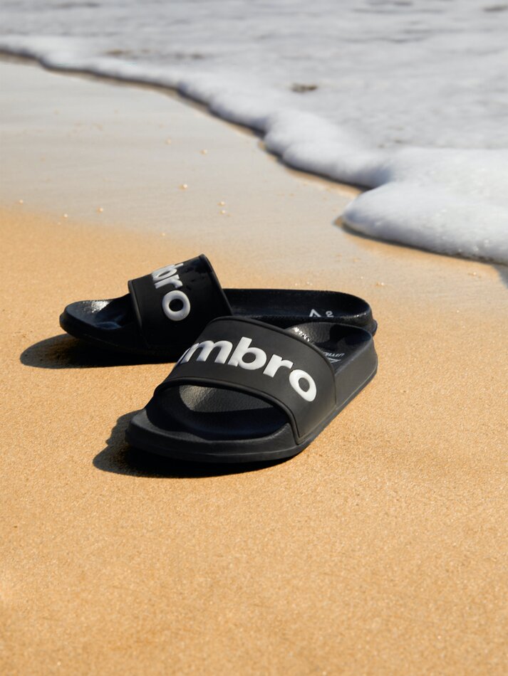 Sandália de banho UMBRO x LEFTIES - Preta