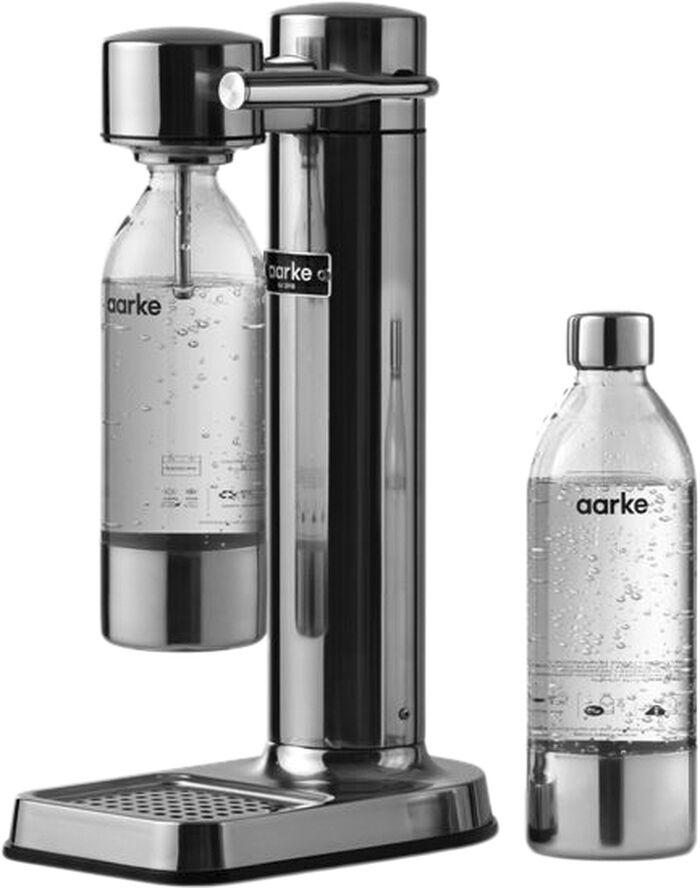 Aarke Kitchenware Carbonator Polished Steel Bundle C3 inkl. 2 flasker
