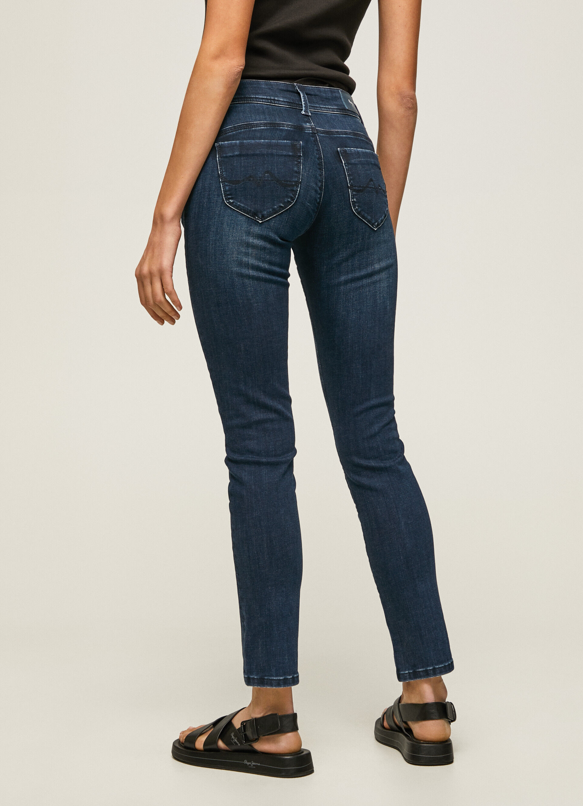 JEAN NEW BROOKE REGULAR MÉDIO SHOT - jeans