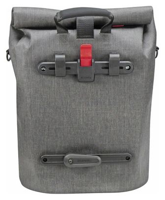 Sacoche de Porte-Bagage Klickfix Lightpack Gt Etanche Gris