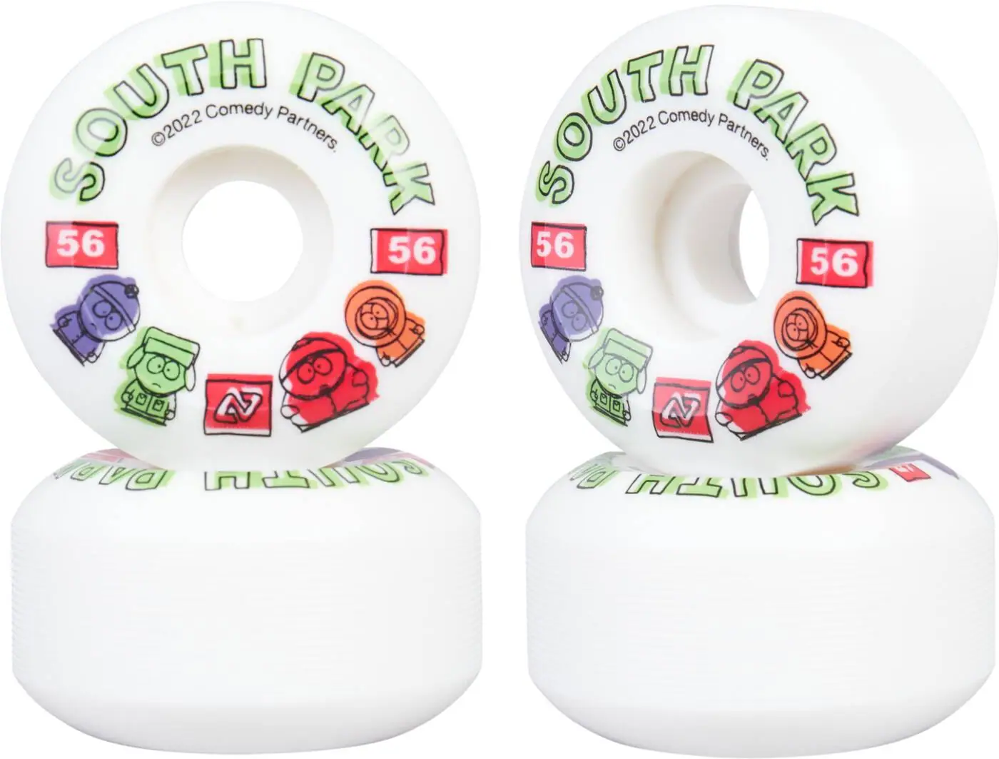 Hydroponic South Park 100A Skateboard Hjul 4-Pak | SkatePro
