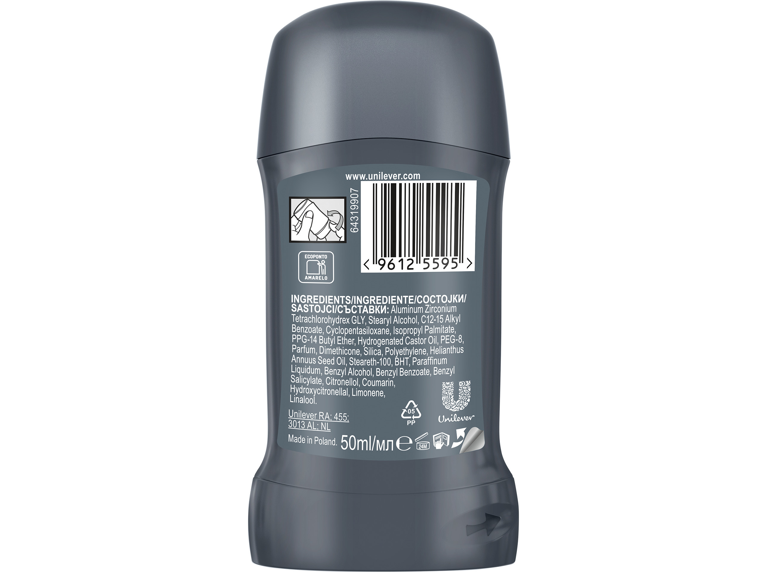 DESODORIZANTE STICK DOVE MEN COOL FRESH 50ML