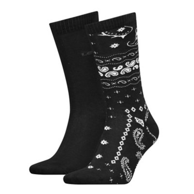 Chaussettes homme Regular Cut Bandana 2P LEVIS