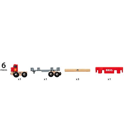 BRIO Tr?kvogn - 6 dele 33657