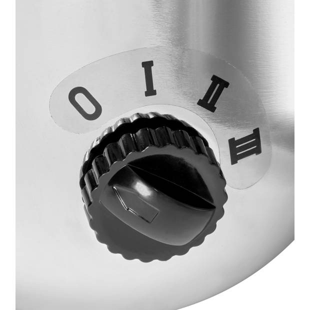 Blokker statiefventilator BL-30007 - 40cm diameter - 3 snelheidsstanden - chroom