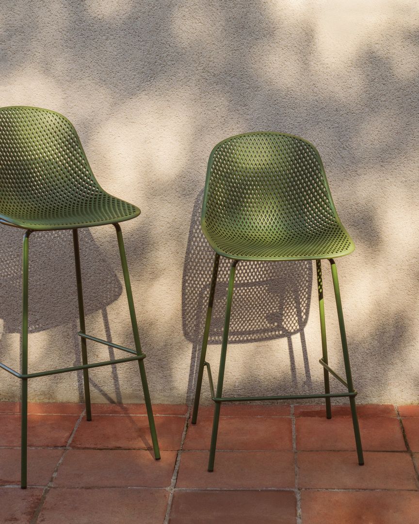Kave Home   Quinby Lage Tuin Barkruk