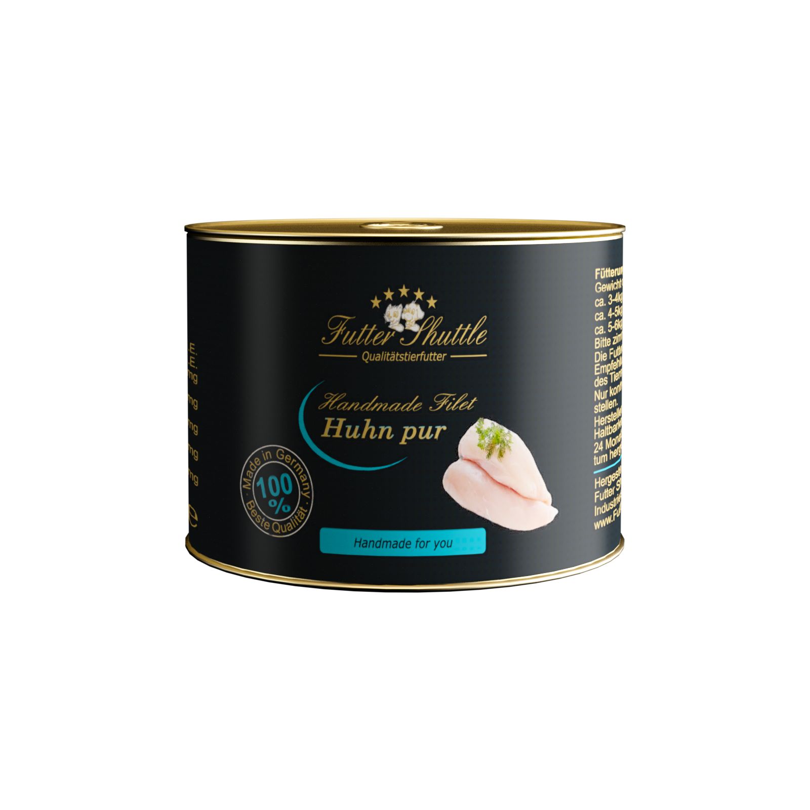Katzen Nassfutter Filet Huhn Pur in der Dose
