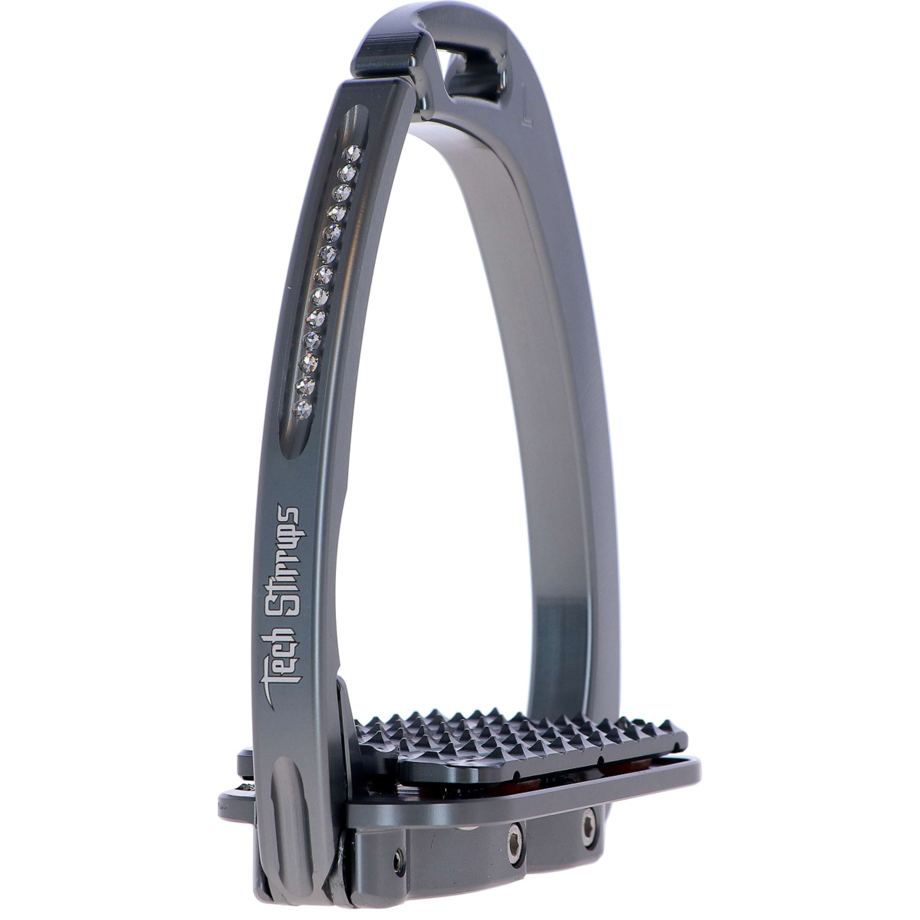 Tech Stirrups Stijgbeugels Venice Plus Swarovski Dressuur Titanium