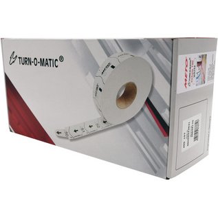 Tickets T90 pour distributeur Turn-O-Matic, blanc